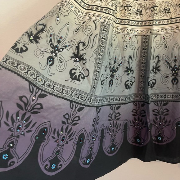 Claudia Ricard 100% cotton long skirt - Picture 2 of 11